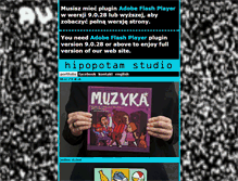 Tablet Screenshot of hipopotamstudio.pl